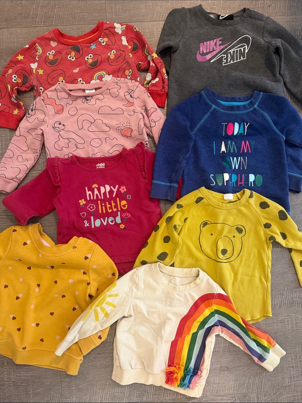 18M Girl Crew Neck Sweatshirts